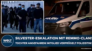 BERLIN: Silvester-Eskalation mit Remmo-Clan! Tochter angefahren - Mitglied verprügelt Polizistin