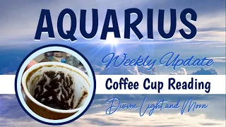 Aquarius ♒️ A BRAND NEW MILESTONE! 🏆 April 15th - 21st 🌷 Coffee Cup Reading ☕️