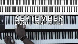 September by Earth, Wind & Fire (Keyboard Tutorial)