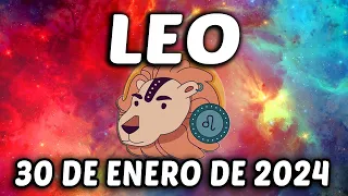 😮𝐀𝐥𝐠𝐨 𝐠𝐫𝐚𝐯𝐞 𝐞𝐬𝐭á 𝐩𝐚𝐬𝐚𝐧𝐝𝐨💥💸 Horóscopo de hoy Leo♌ 30 de Enero de 2024|#leo