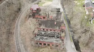 Old Segregated School Buildings in Gary, McDowell County, West Virginia