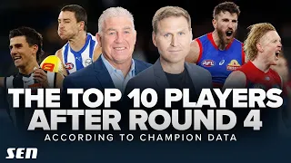 The top 10 AFL players, best kicks and biggest stars after 4 rounds - SEN