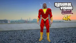 SHAZAM (FURY OF THE GODS), NATURALVISION EVOLVED ULTIMATE GRAPHICS 4K! (GTA 5 PC MODS NVE)