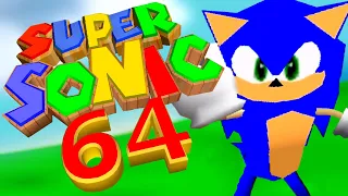 Sonic in Mario 64