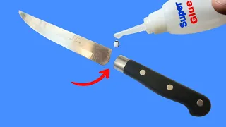 After Learning This Secret, You will Always Repair Broken Knife Yourself!