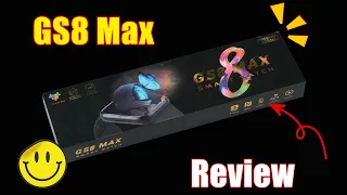 GS8 MAX Smart Watch; 45 Seconds Quick Unboxing & Review