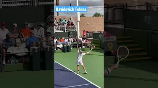 Davidovich Fokina Indian Wells 2023 #indianwells #bnpparibasopen #shortvideo #atp