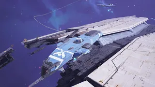 Homeworld 3 - Combat Showcase 1: Hiigaran fleet overruns the Incarnate