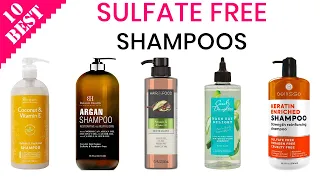 10 Best Sulfate Free Shampoos | Best Shampoo for Hair Fall, Oily Scalp, and Color Treated Hair
