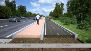 Vídeo Ampliación Autopista Norte Proyección
