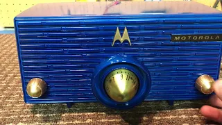 Motorola MK-56H Torpedo Retro Vintage Tube Radio