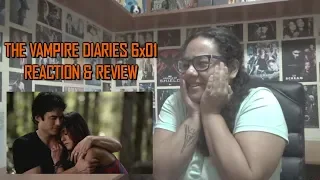 The Vampire Diaries 6x01 REACTION & REVIEW "I'll Remember" S06E01 | JuliDG