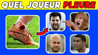 Qui pleure 😭😭 On devine le joueur à ses blessures et ses moments tristes ⚽ Ronaldo, Neymar, Mbappé