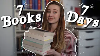 I Tried to Read 7 Books in 7 Days... | Reading Your Romance Recommendations! (Reading Challenge)