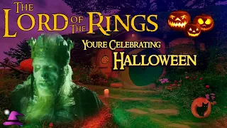 You're Celebrating Halloween in the Shire 🎃| The Hobbit Ambience - Spooky Sounds