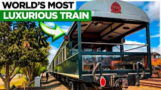 Africa's MOST LUXURY Sleeper Train - Rovos Rail