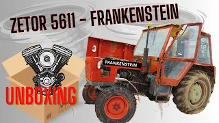 ZETOR 5611 - FRANKENSTEIN: UNBOXING PRVEJ ZÁSIELKY DIELOV A ĎALŠIE PLÁNY S TÝMTO TRAKTOROM..