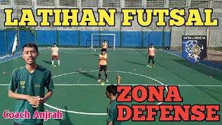 LATIHAN FUTSAL - ZONA DEFENSE