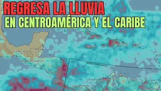 Regresa la #lluvia a sectores del #caribey #centroamerica #ondatropical #vaguada