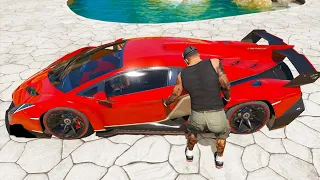 GTA 5 Stealing Super Cars with Franklin (GTA V Expensive Cars)