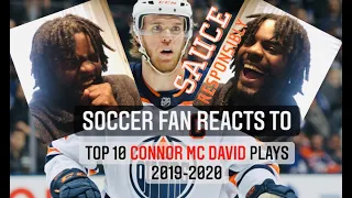 Soccer fan reacts to Top 10 Connor McDavid plays