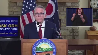 Governor DeWine expects 30 percent attendance for upcoming Cleveland Indians season