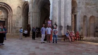 Tsmidao ghmerto (Trisagion hymn) in Alaverdi Cathedral