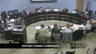 03/17/22 Historic Zoning Commission