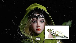 【武哥分享】好可爱的精灵妹子！TBLeague精灵射手 1/6 全网首发 兵人偶 开箱视频 Elf Archer-White 1/6 Scale Action Figure