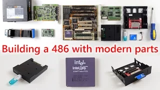 Building a 486 DOS PC with modern parts