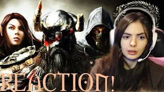 The Elder Scrolls Online "The Alliances" cinematic trailer reaction!