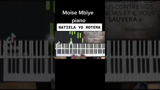 NATIELA YO MOTEMA/ MOISE MBIYE/ PIANO EXTRAIT/ #clody448