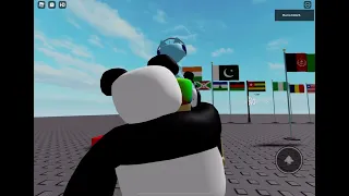 Yakko's world in roblox with flags