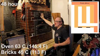 Finnish masonry heaters. - The baking oven. Part 1.