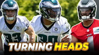 Quinyon Mitchell FLASHES at OTAs + Slay Defends James Bradberry & Jalen Hurts Learns New Offense