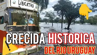 QUEDAMOS BAJO AGUA si no nos Vamos de AQUI PRONTO! así se V1VE la CRECIDA en colon!😲