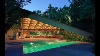 Sheats Goldstein House by John Lautner, complete overview and walkthrough