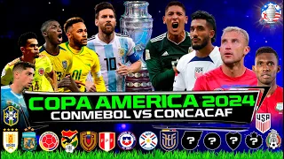 COPA AMERICA EEUU 2024 🏆  LLAVES | GRUPOS | 16 SELECCIONES SORTEO 🔥