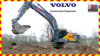 Volvo EC350E, Kernen im Remstal, 26.01.2023.