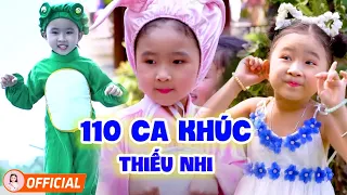 110 Ca Khúc Thiếu Nhi Vui Nhộn Cho Bé 🚑 Chú Ếch Con 🚒 Chú Mèo Con 🚜 Chú Thỏ Con