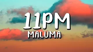 Maluma - 11PM  (Letra/Lyrics)