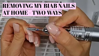 How to remove BIAB nails at home without damaging your nails