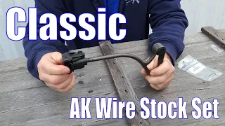Romanian AK47 / AKM Side Folding Stock Push Button Style at Atlantic Firearms