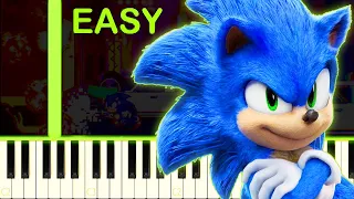 STARS IN THE SKY | SONIC THE HEDGEHOG 2 - EASY Piano Tutorial