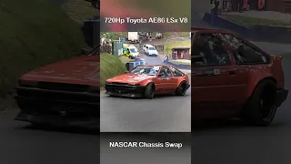 LSx V8 + NASCAR Chassis = Brutal AE86 Drift Car 🔥