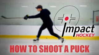 How to Shoot a Hockey Puck • Levels of Shooting Progression • Impact Hockey Shooting Skills