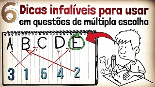 Como Fazer Prova de Múltipla Escolha Com essas 6 REGRAS Infalíveis [COMPROVADO] | Conselhos a Mais