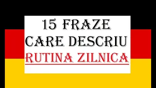 Invata Germana | 15 FRAZEEXPRESII care descriu RUTINA ZILNICA