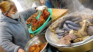 40년동안 순대국밥만 만든 국밥 할머니! 비법 대공개 #shorts - Korean Soondae Rice Soup / Korean street food