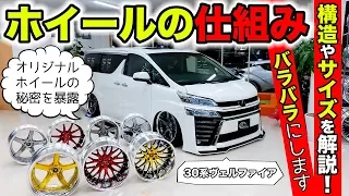 【クルマのカスタム雑学 #06】ホイールの構造やサイズなどの仕組みを解説します！｜KUHL Racing VELLFIRE・VERZ WHEELS